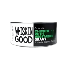 WhiskinGood Wet Food Chic w/Vegetable in Gravy 70g, 506990, cat Wet Food, WhiskinGood, cat Food, catsmart, Food, Wet Food